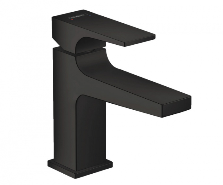 Смеситель для раковины Hansgrohe Metropol 100 32500670 матовый черный