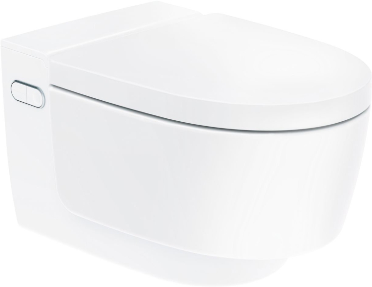 Подвесной унитаз Geberit AquaClean Mera Classic с микролифтом, безободковый 146.204.11.1