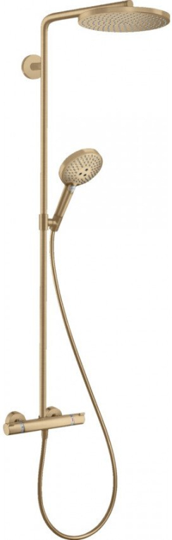 Душевая стойка Hansgrohe Raindance Select 27633140 бронза