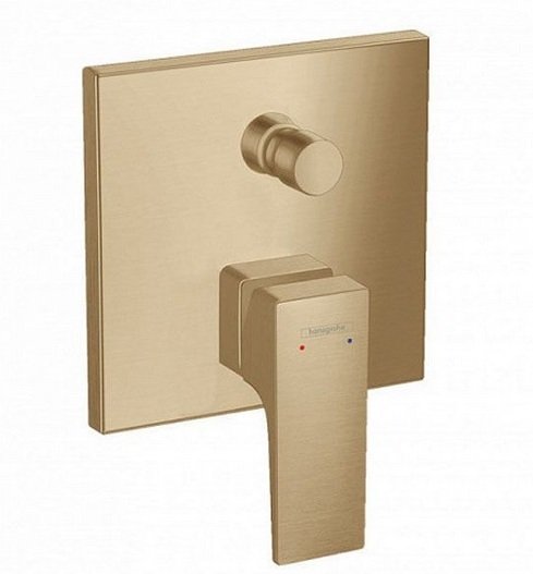 Смеситель для ванны Hansgrohe Metropol 32545140 бронза