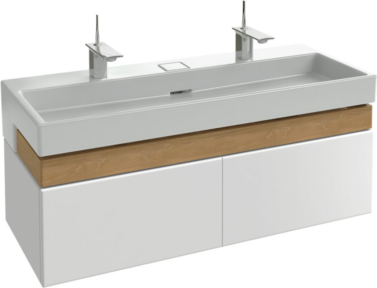 Комплект мебели Jacob Delafon Terrace 120 белый лак (EB1188-G1C+EXB112-00+EB1183-NF)
