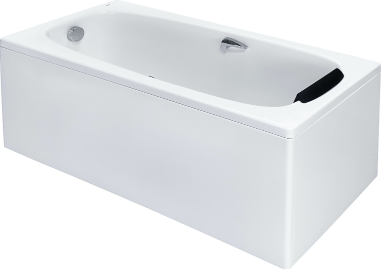 Акриловая ванна Roca Sureste 160x70 ZRU9302787+ZRU9302788 с монтажным комплектом