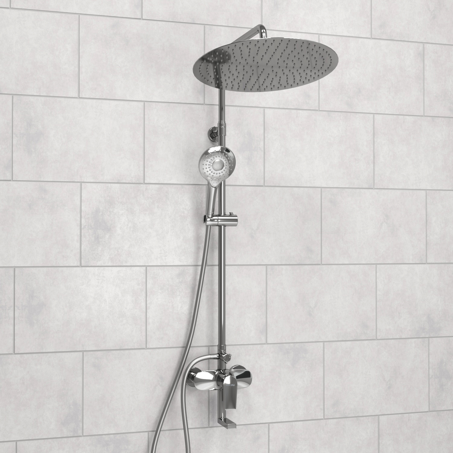 A166.116.101.087.CH Душевой комплект со смесителем