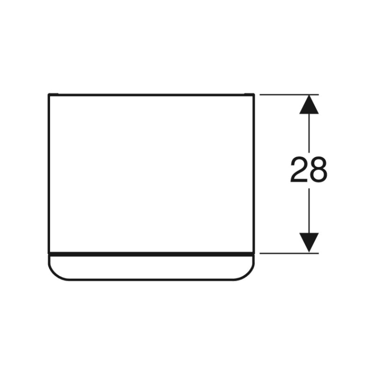 Шкаф Geberit Smyle Square 500.359.00.1