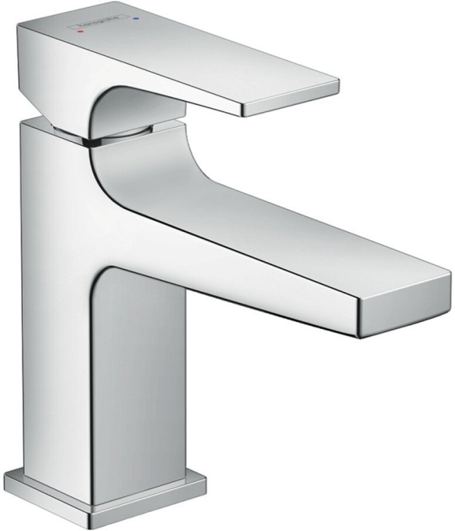Смеситель для раковины Hansgrohe Metropol 100 32500000 с донным клапаном Push-Open
