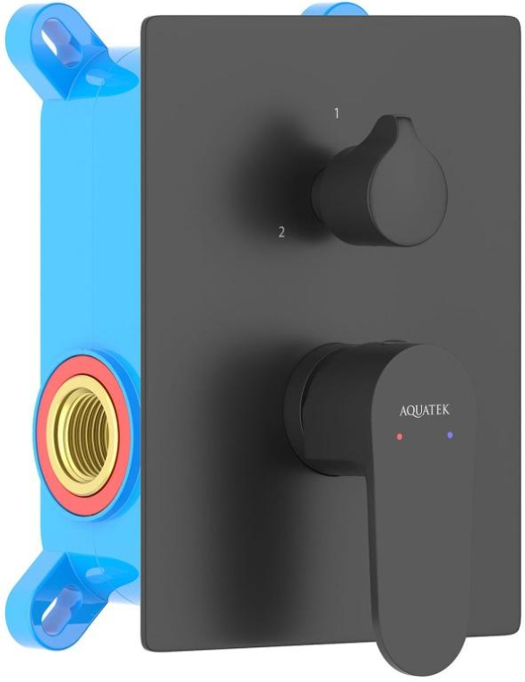 Смеситель для ванны Aquatek Оберон AQ1246MB