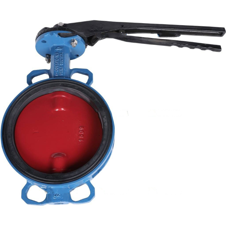 VPI4448-02EP0200 Tecofi Затвор дисковый поворотный межфланцевый Tecfly с ручкой, корпус и диск ковкий чугун, манжета EPDM, PN16