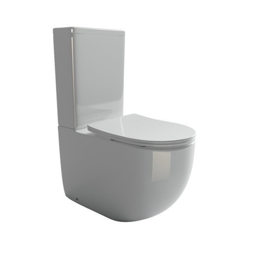 Напольный унитаз Ceramica Nova Metropol с бачком и микролифтом, безободковый CN4001
