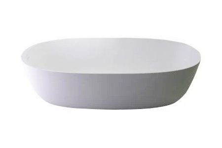 Ванна KNIEF Prime Oval 180х85 см 0600-011-01 из материала K.Stone, матовая