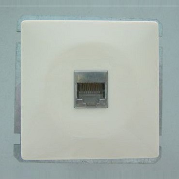 Розетка двойная Ethernet RJ-45 без рамки Imex 1611L 1611L-S110