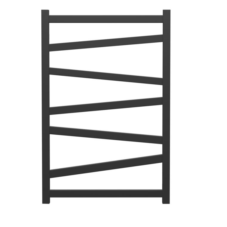 Полотенцесушитель водяной Point Феникс 53x80 PN15158B черный
