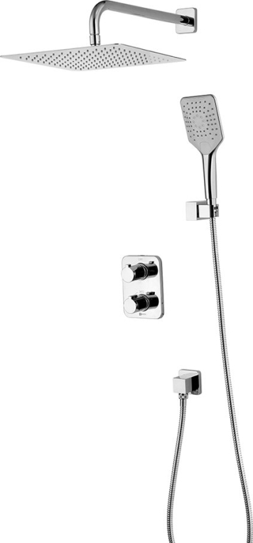 Душевой комплект LEMARK Yeti LM7849C термостатический для душа, встраиваемый
