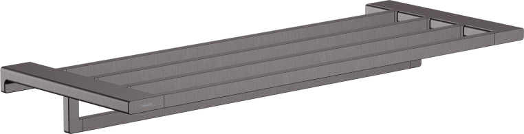Полка для полотенец Hansgrohe AddStoris 41751340, матовый чёрный хром