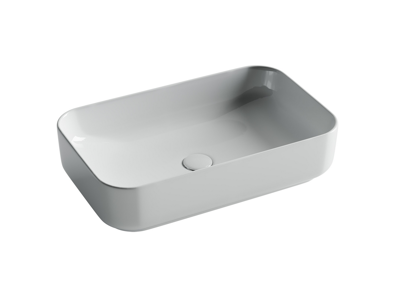 Умывальник чаша накладная прямоугольная Element 605x375x145мм