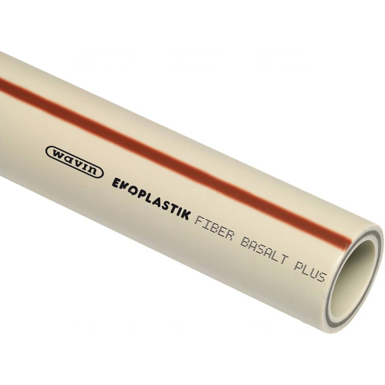STRFB020TRCT Ekoplastik ППР труба FIBER BASALT PLUS S3,2  20x2,8 (4,0м)