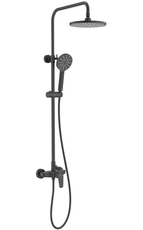 Душевая стойка Aquatek Бетта AQ2160MB черный