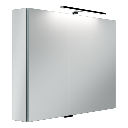 Зеркальный шкаф для ванной комнаты  SANCOS Hilton 1000x148х740 мм, с LED подсветкой, арт.Z1000