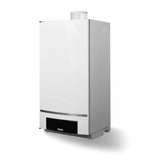 Настенный газовый конденсационный котел отопления Buderus Logamax plus GB162-100 V2 (7736700890)