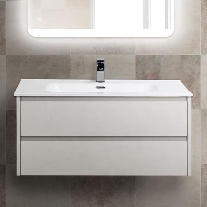 Тумба под раковину BelBagno Kraft 100 см KRAFT-1000-2C-SO-PB Pietra Bianco