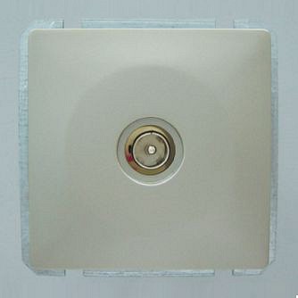 ТВ-розетка оконечная без рамки Imex 1513L 1513L-S300