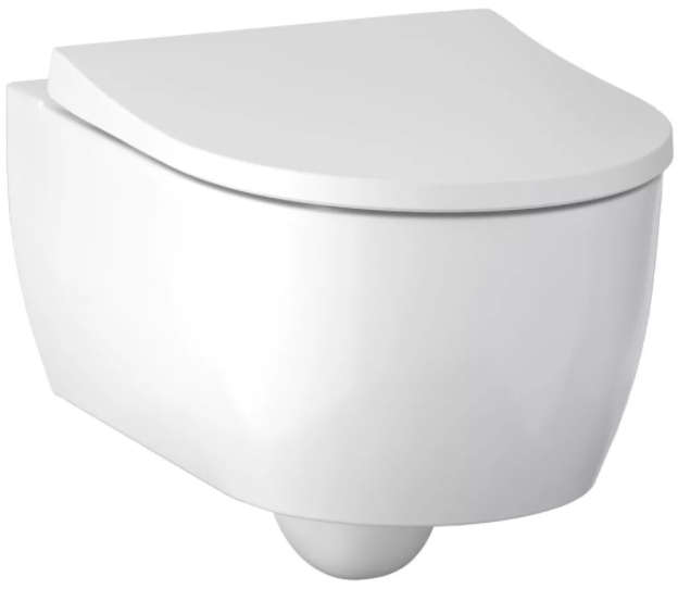 Подвесной унитаз Geberit iCon с микролифтом, безободковый 500.784.01.1