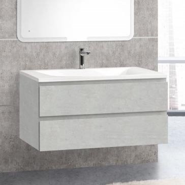Тумба под раковину Cezares Molveno 100 см MOLVENO-100-2C-SO-BET Beton