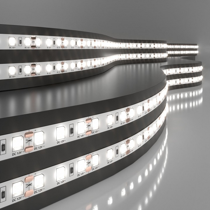 Лента светодиодная Elektrostandard a043972 12V 9,6W 120Led 2835 IP20 дневной белый, 5м