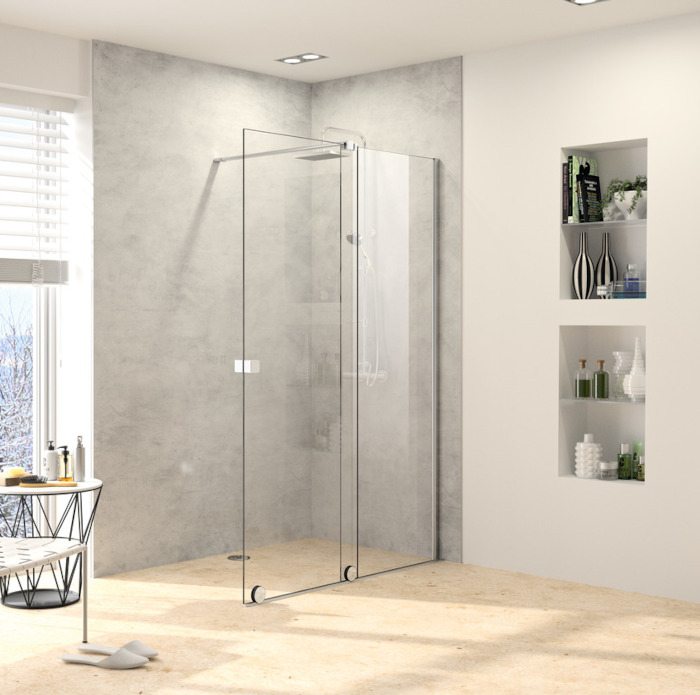 Дверь раздвижная односекционная Huppe Walk-In  L 140x200 см Xtensa pure ХТ0105.069.321