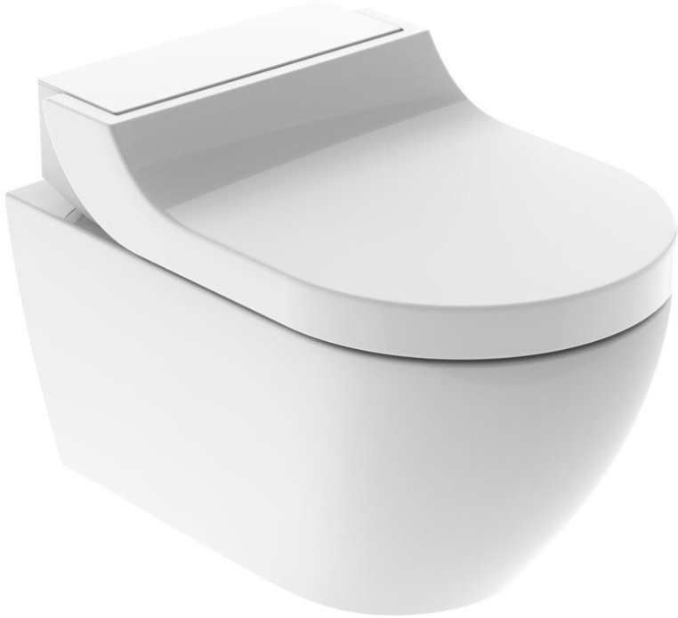 Подвесной унитаз Geberit AquaClean Tuma Comfort с микролифтом, безободковый 146.294.11.1