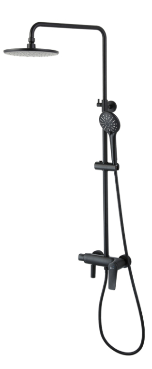 Душевая стойка LEMARK Bronx LM3762BL черный