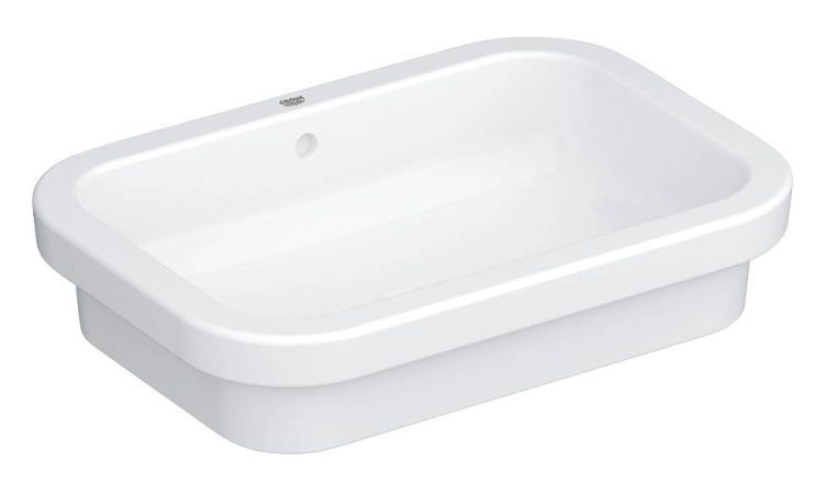 Раковина накладная GROHE Eurocosmo 39124001 свободностоящая, 60 см, альпин-белый