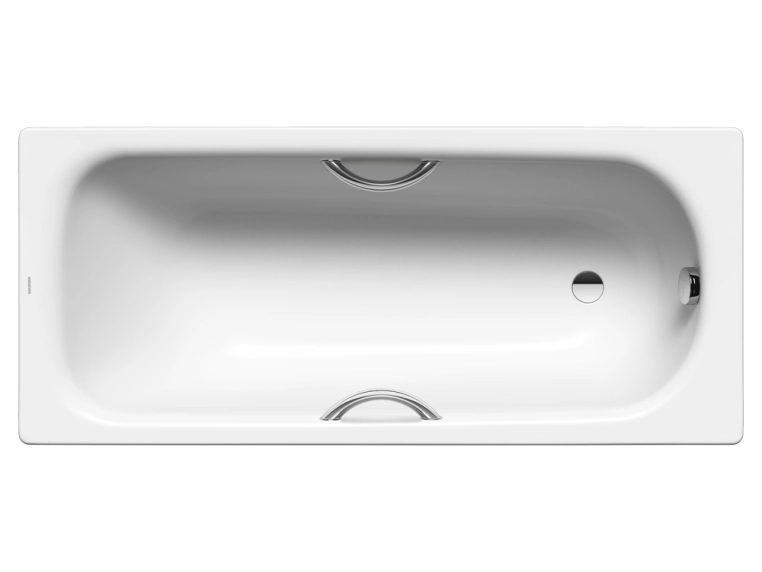 Стальная ванна Kaldewei Saniform Plus Star 180x80 standard mod. 337 133700010001 с отверстиями под ручки