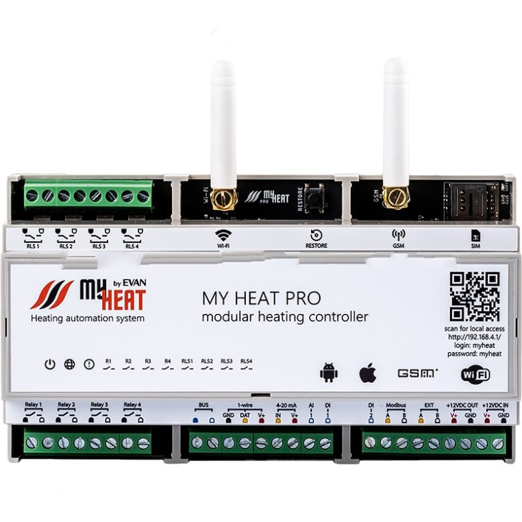 6284 ЭВАН Термостат MY HEAT PRO
