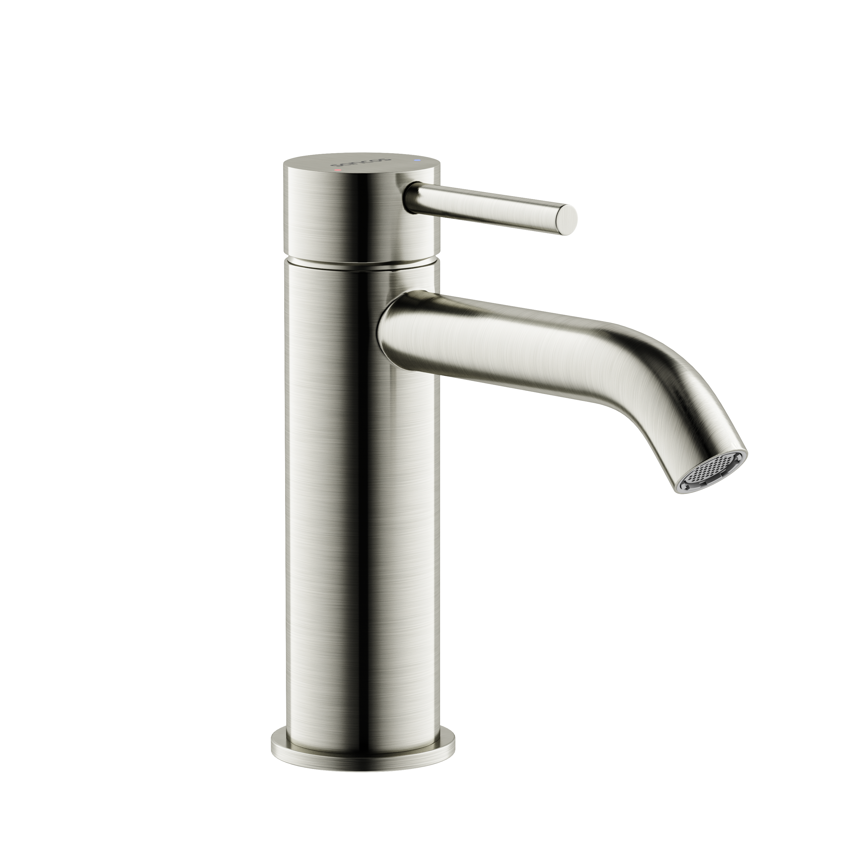 Смеситель для раковины SANCOS Etna, брашированный никель, PVD покрытие, арт. SC9001BN