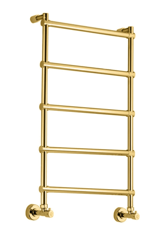 Полотенцесушитель водяной Margaroli Sole 53x89 4424705GON золото