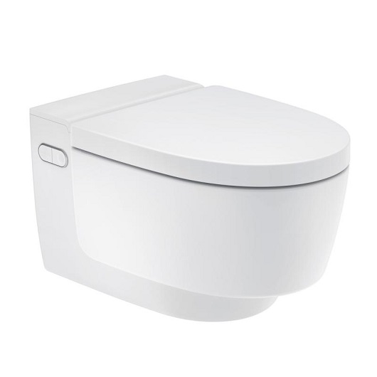 Подвесной унитаз Geberit AquaClean Mera Comfort с микролифтом, безободковый 146.214.11.1