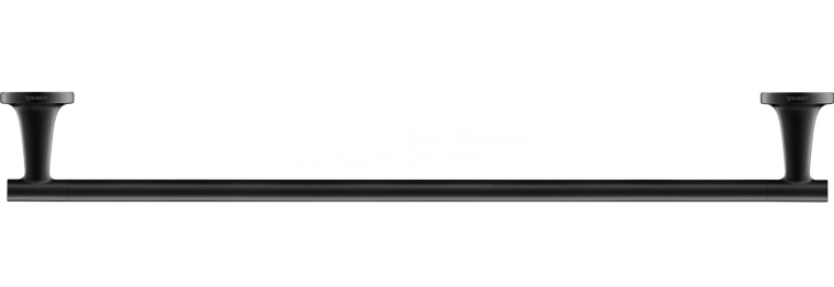 Полотенцедержатель Duravit Starck T 0099424600 настенный 60 см, чёрный матовый