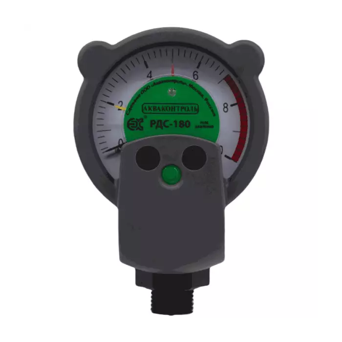 Реле давления стрелочное РДС-180 0-6.5 бар 1/2" Экстра АКВАКОНТРОЛЬ