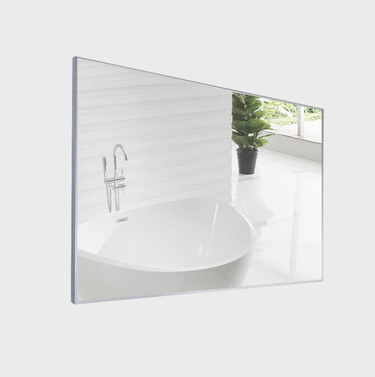 Зеркало BelBagno 120х80 SPC-AL-1200-800 алюминиевая рама хром