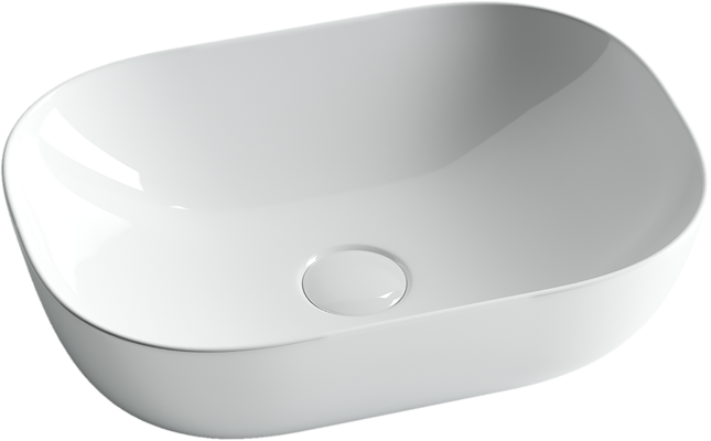 Раковина накладная 45,5х32,5 см Ceramica Nova Element CN6009