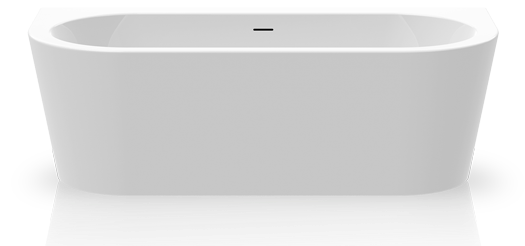 Ванна акриловая Knief Wall 0100-277(06SWG) 180х80х60 см, глянцевая