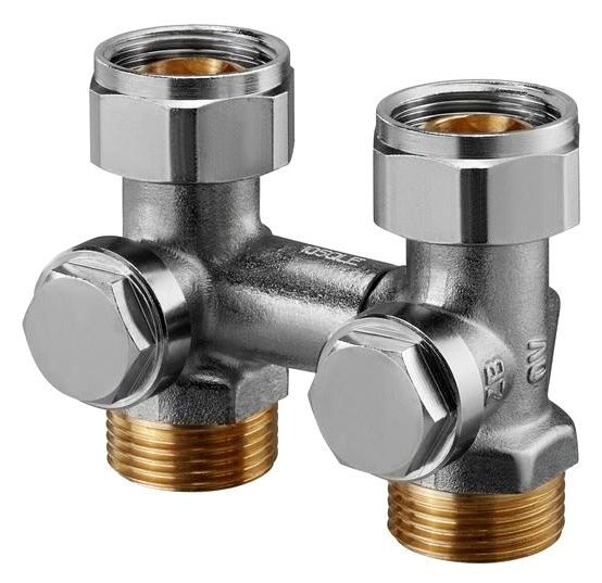 Вентиль Oventrop Мultiflex V ZB  3/4 UM x 3/4 AG прямой с преднастройкой (1016241)