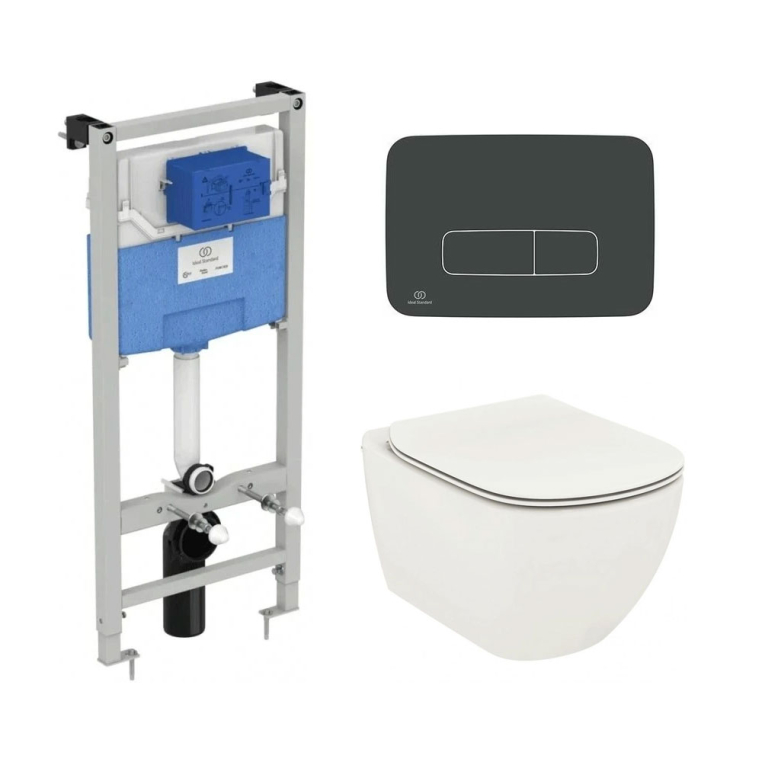 Подвесной унитаз с инсталляцией Ideal Standard T3868V1/123A6