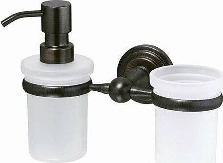 Держатель стакана и дозатора WasserKraft Isar K-7389