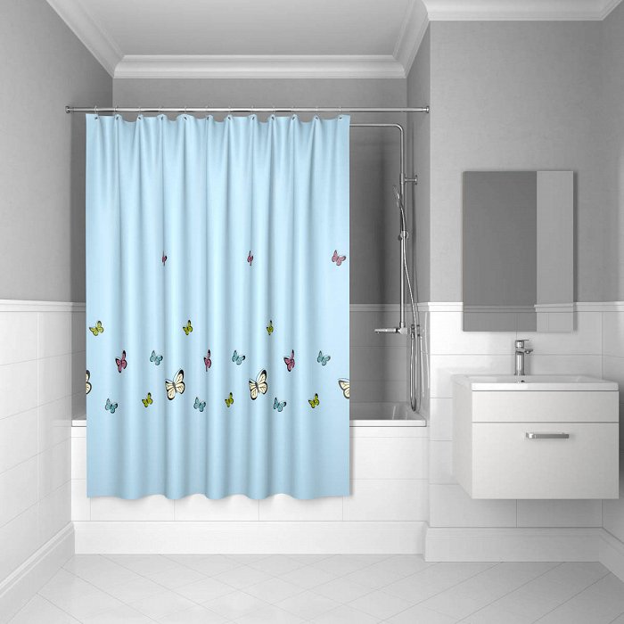 Штора для ванной IDDIS Butterfly 200*200  (SCID031P)