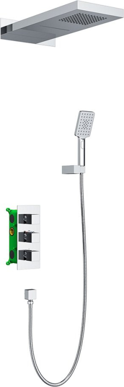 Душевая система встроенная с термостатом Timo Petruma SX-5039/00SM хром