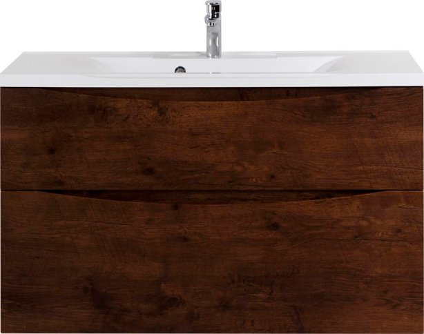 Тумба под раковину BelBagno Marino H100 rovere moro (MARINO-H60-1000-2C-SO-RW-P)