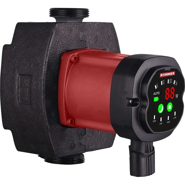 RCP-0003-2560130 ROMMER Циркуляционный насос ERTI 25/60-130 с гайками и теплоизоляцией