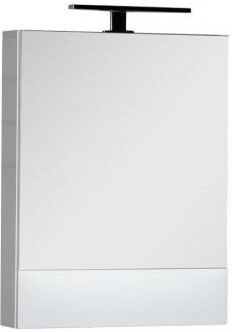 Зеркало-шкаф Aquanet Нота 58x67 00165370 белый