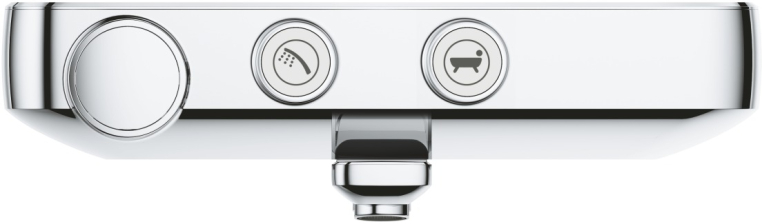 Смеситель для ванны GROHE Grohtherm SmartControl 34718000 хром